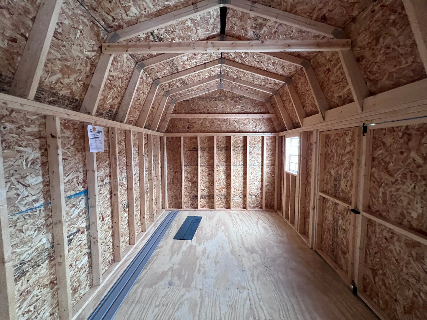 10x16 Vinyl Dutch Barn - QP513 - Rental Return