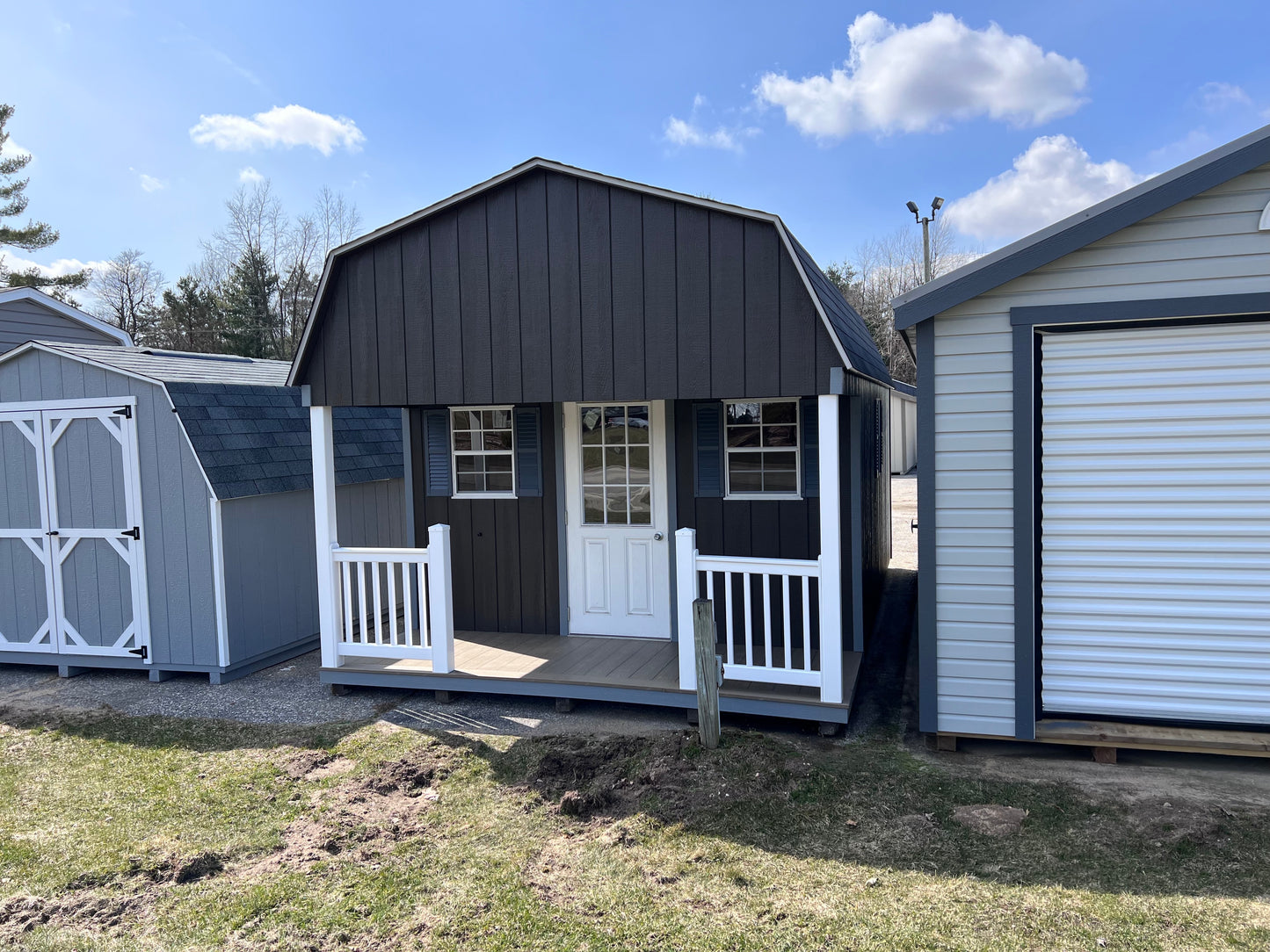 12x20 Lofted Barn w/ Porch - QP630