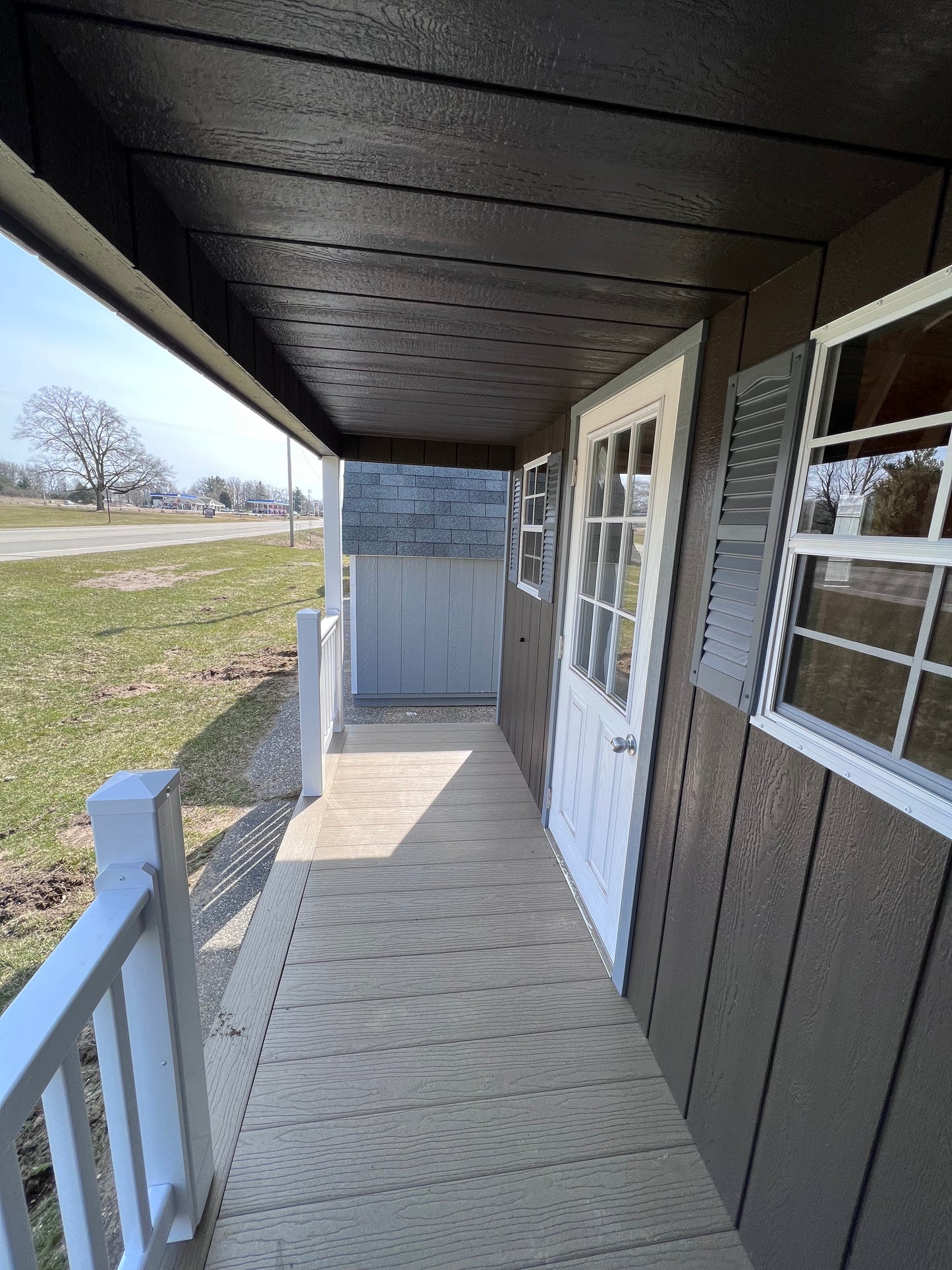 12x20 Lofted Barn w/ Porch - QP630