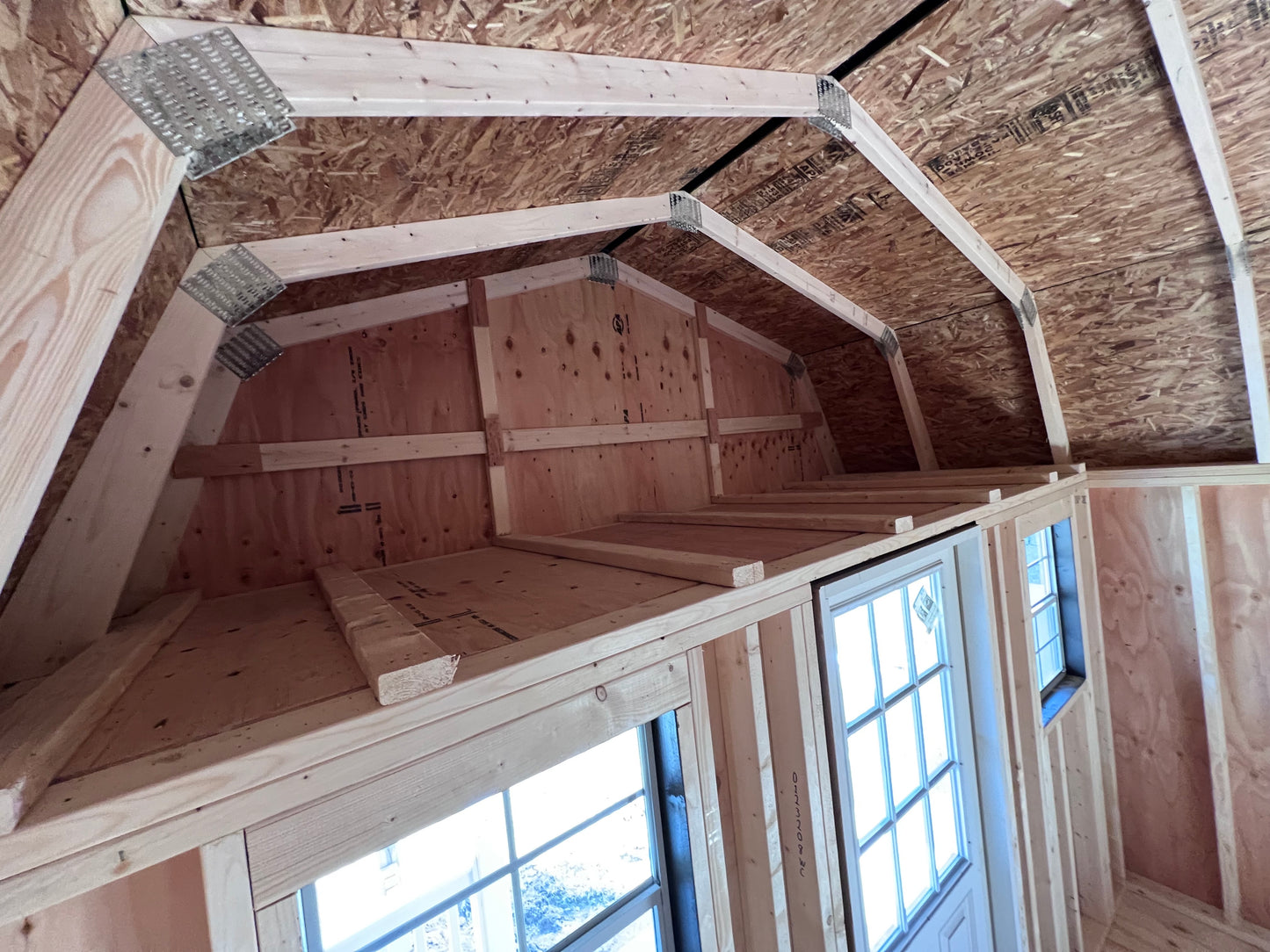 12x20 Lofted Barn w/ Porch - QP630