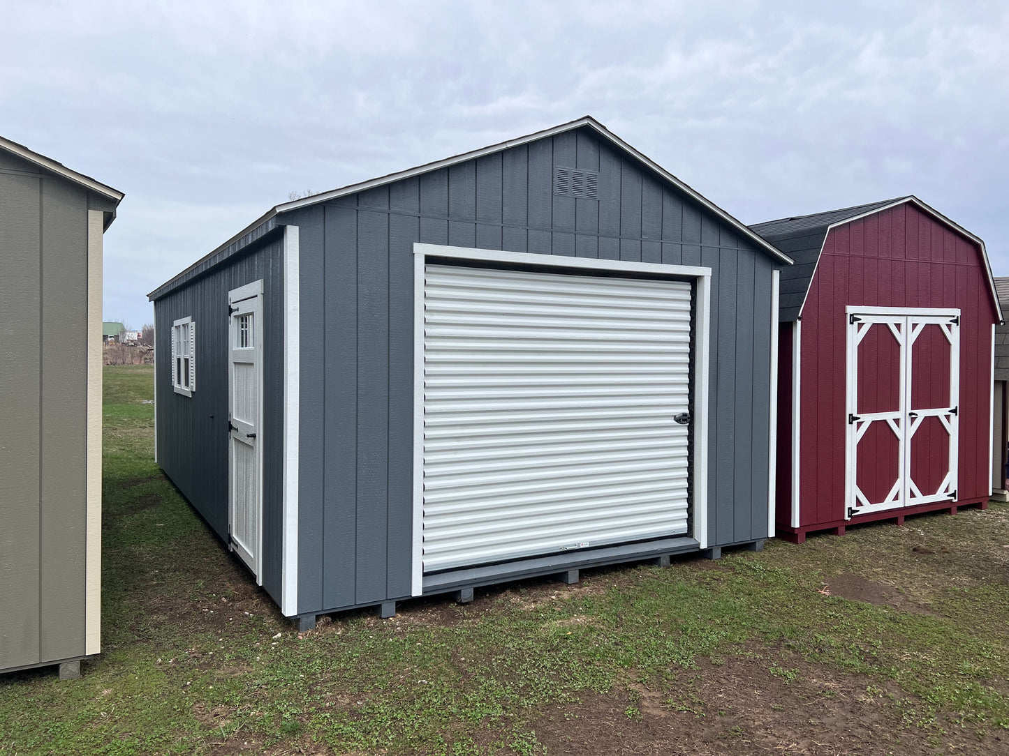 14x24 Painted Garage - QP344