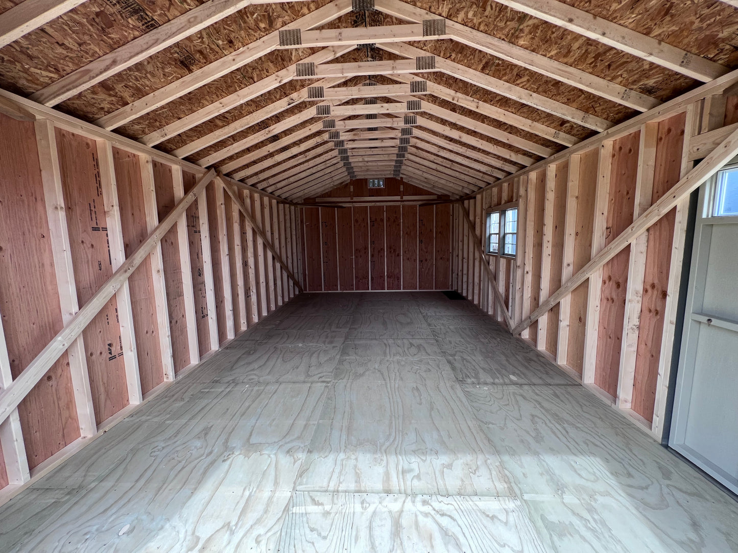 14x24 Painted Garage - QP343