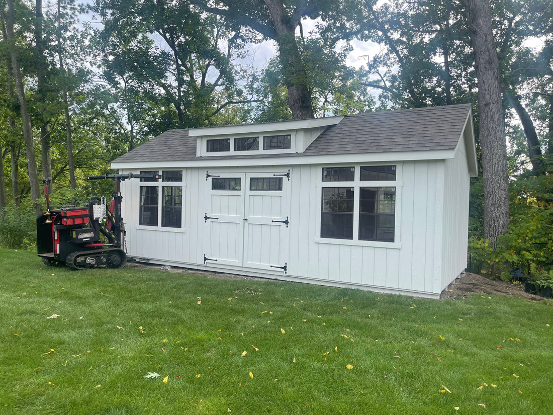 Cape Cod Dream Delivered: Custom Shed Installation in Grand Rapids