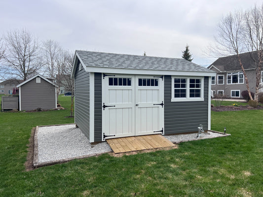 New 12x14 Cottage Workshop Delivered to Zeeland, MI