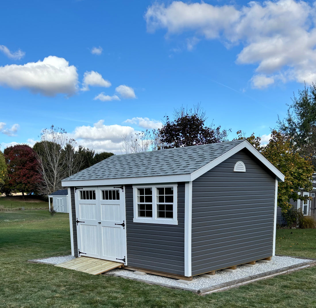 12x14 Vinyl Deluxe Cottage Workshop to Zeeland, MI