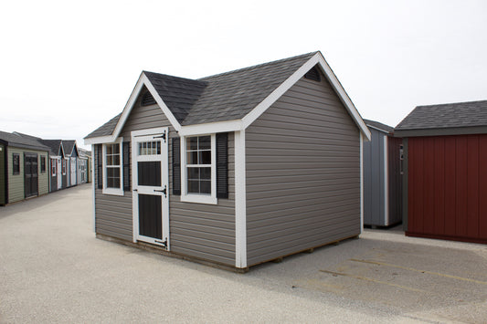 12x14 Vinyl Chalet - Fast Track Building