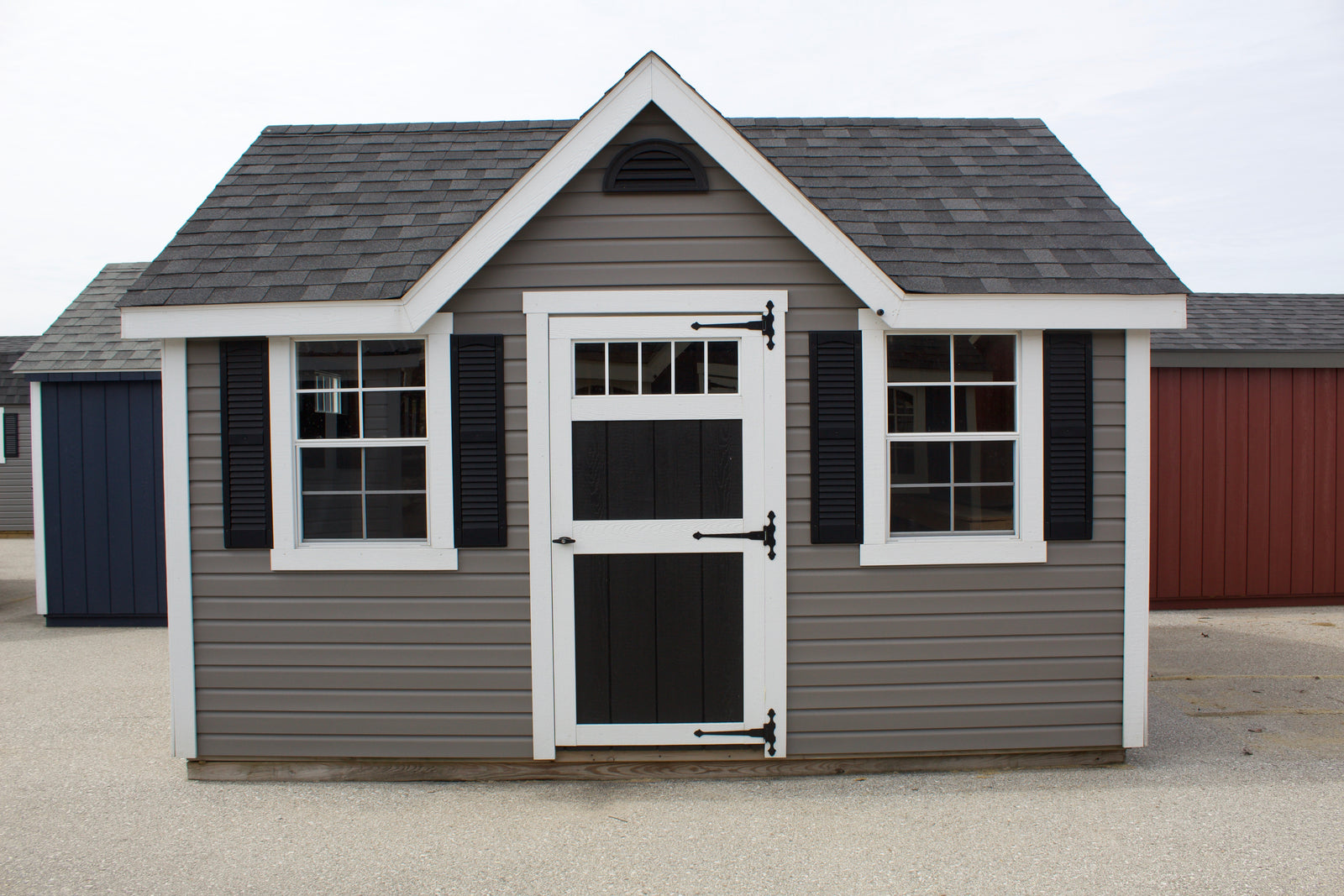 12x14 Vinyl Chalet - Fast Track Building