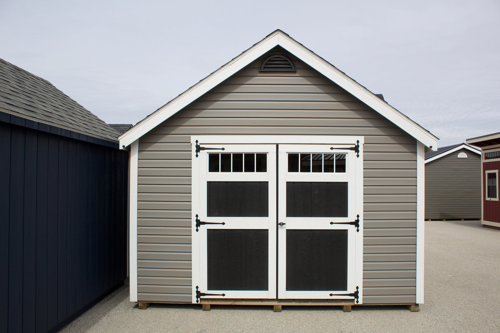12x14 Vinyl Chalet - Fast Track Building