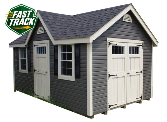0124741 10x16 Chalet Charcoal-Smoke N.-White Black 01