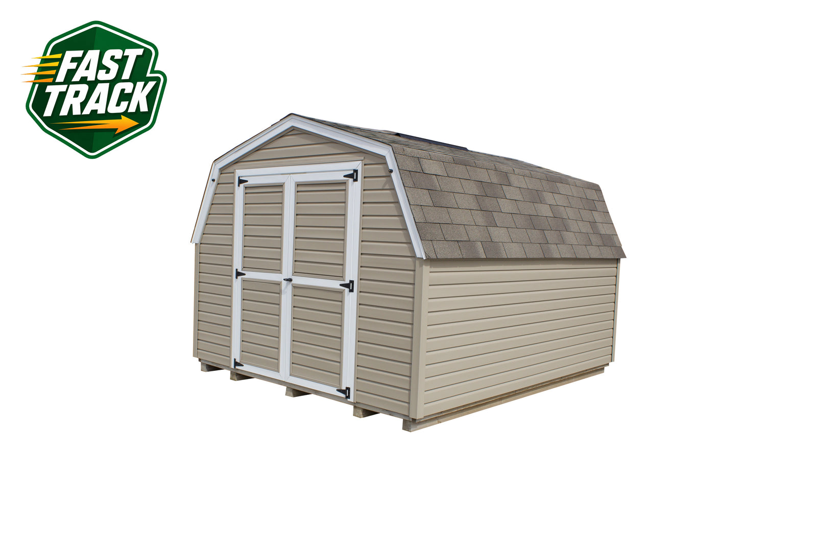 10x12 Vinyl 8' Pro Series - Fast Track Building