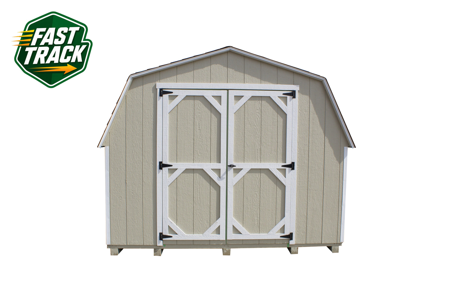 10x16 Painted 8' Pro Series - Fast Track Building