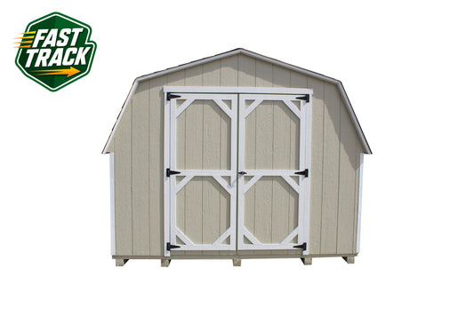 10x16 Painted 8' Pro Series - Fast Track Building