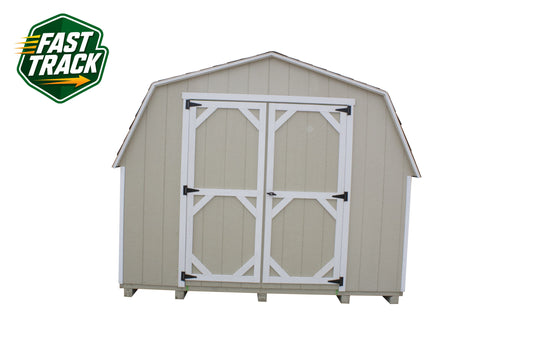 10x12 Painted 8' Pro Series - Fast Track Building