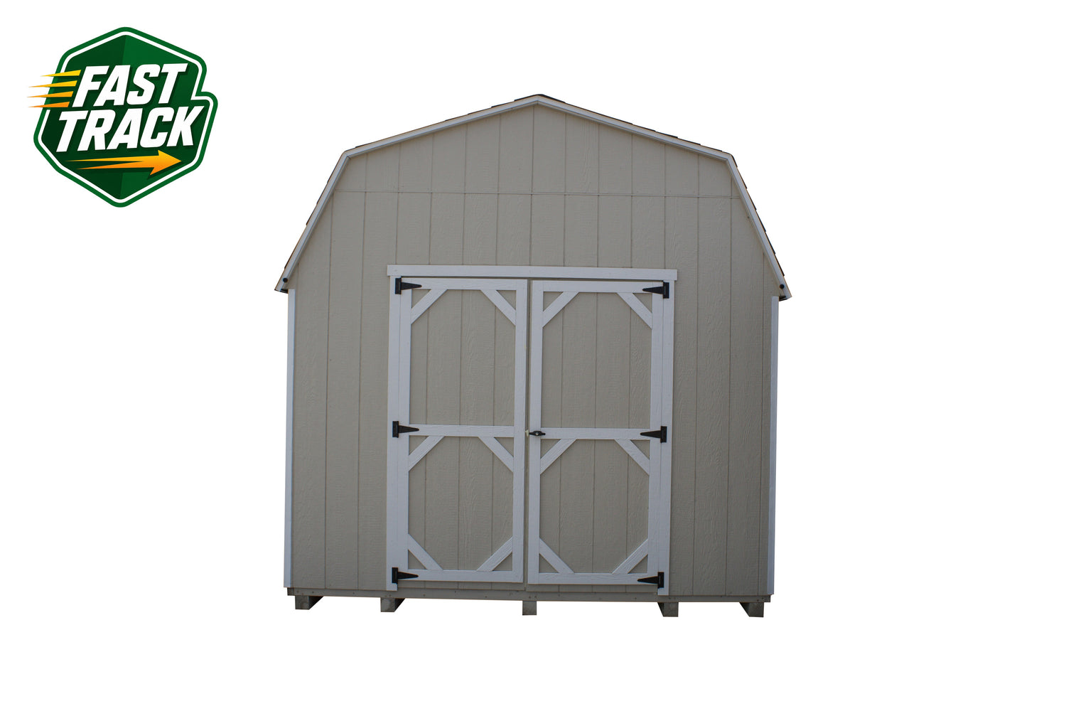 10x12 Painted 10' Pro Series - Fast Track Building