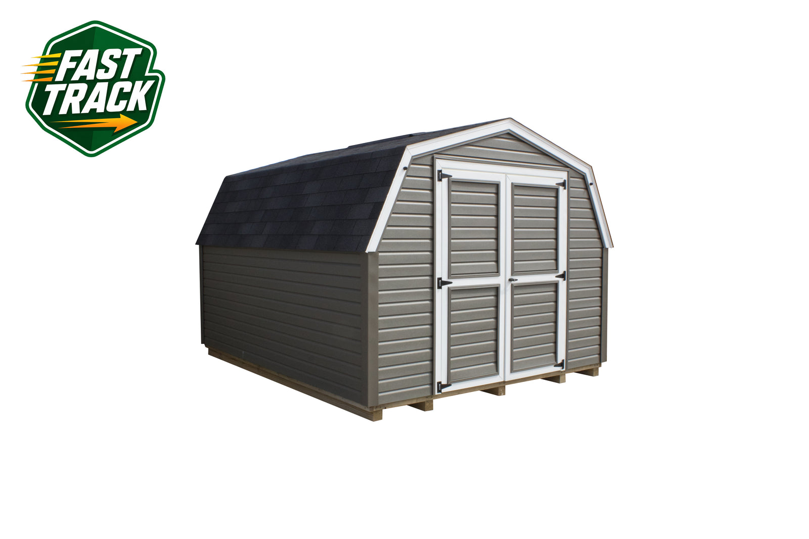 10x12 Vinyl 8' Pro Series - Fast Track Building