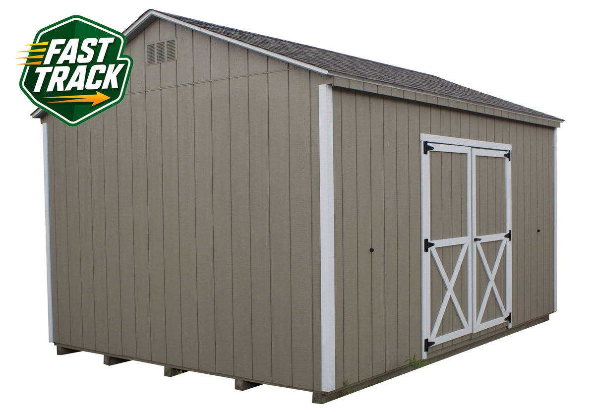 0125085 12x16 Cottage T.-Clay White Weatherwood 01