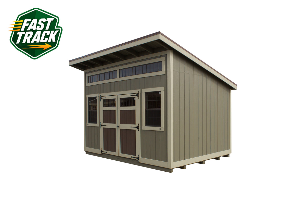 10x14 Painted Klassic Studio - Fast Track Building