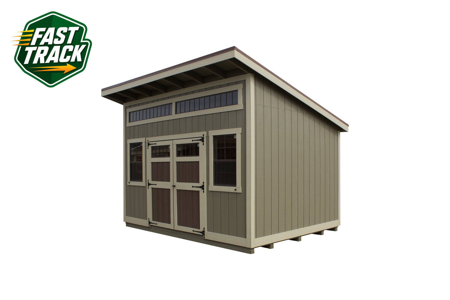 10x14 Painted Klassic Studio - Fast Track Building