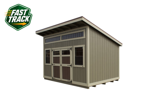 10x14 Painted Klassic Studio - Fast Track Building