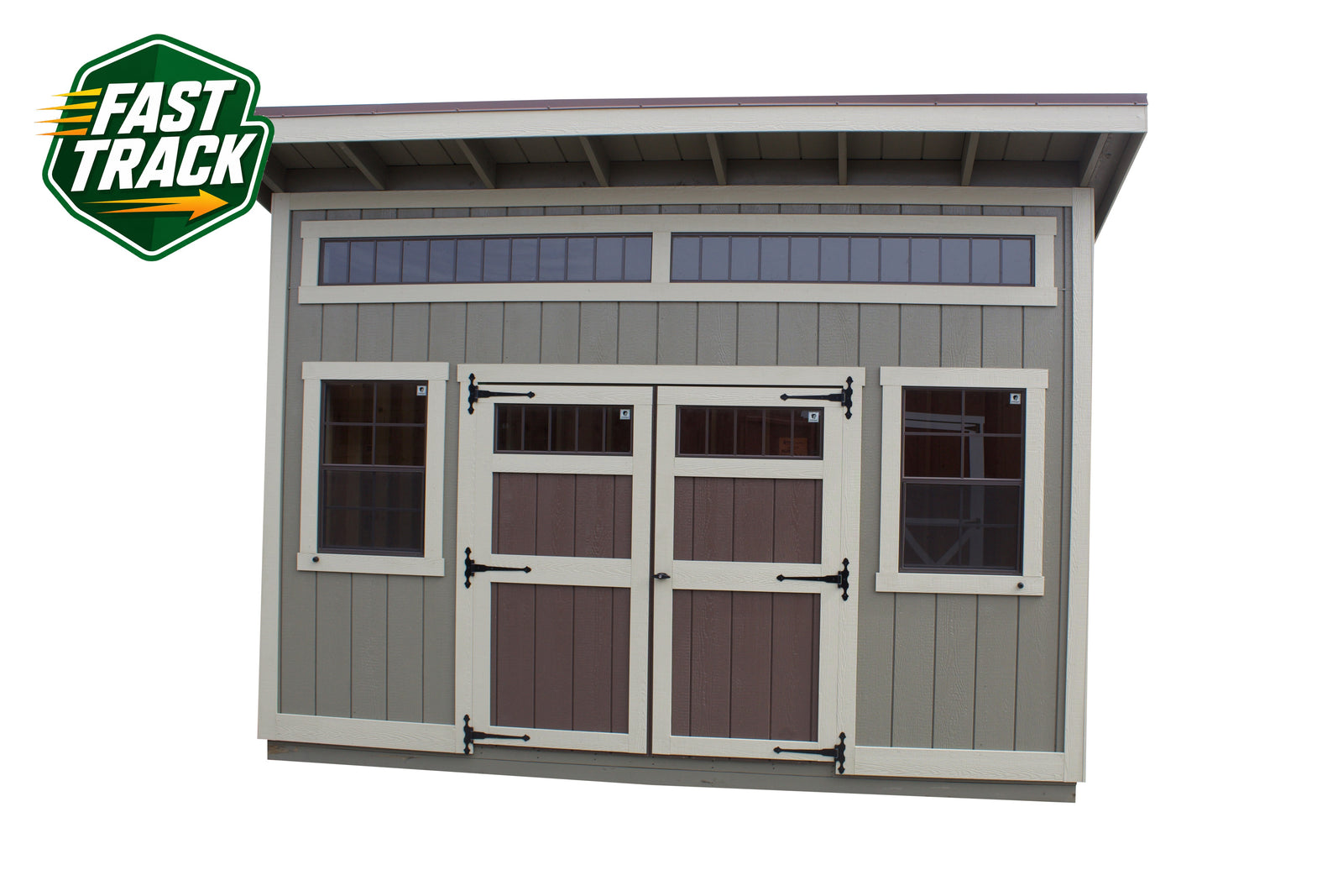 10x14 Painted Klassic Studio - Fast Track Building