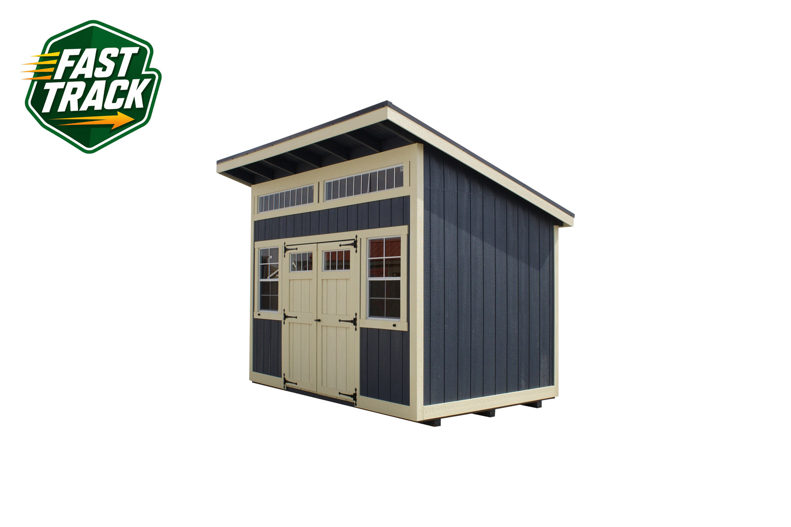8x12 Painted Klassic Studio - Fast Track Building