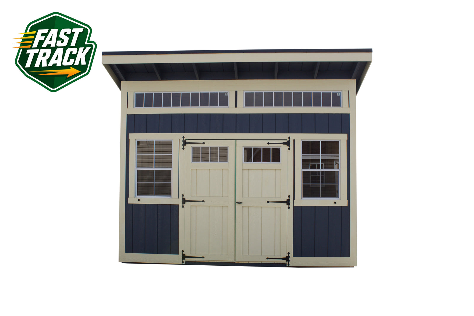8x12 Painted Klassic Studio - Fast Track Building