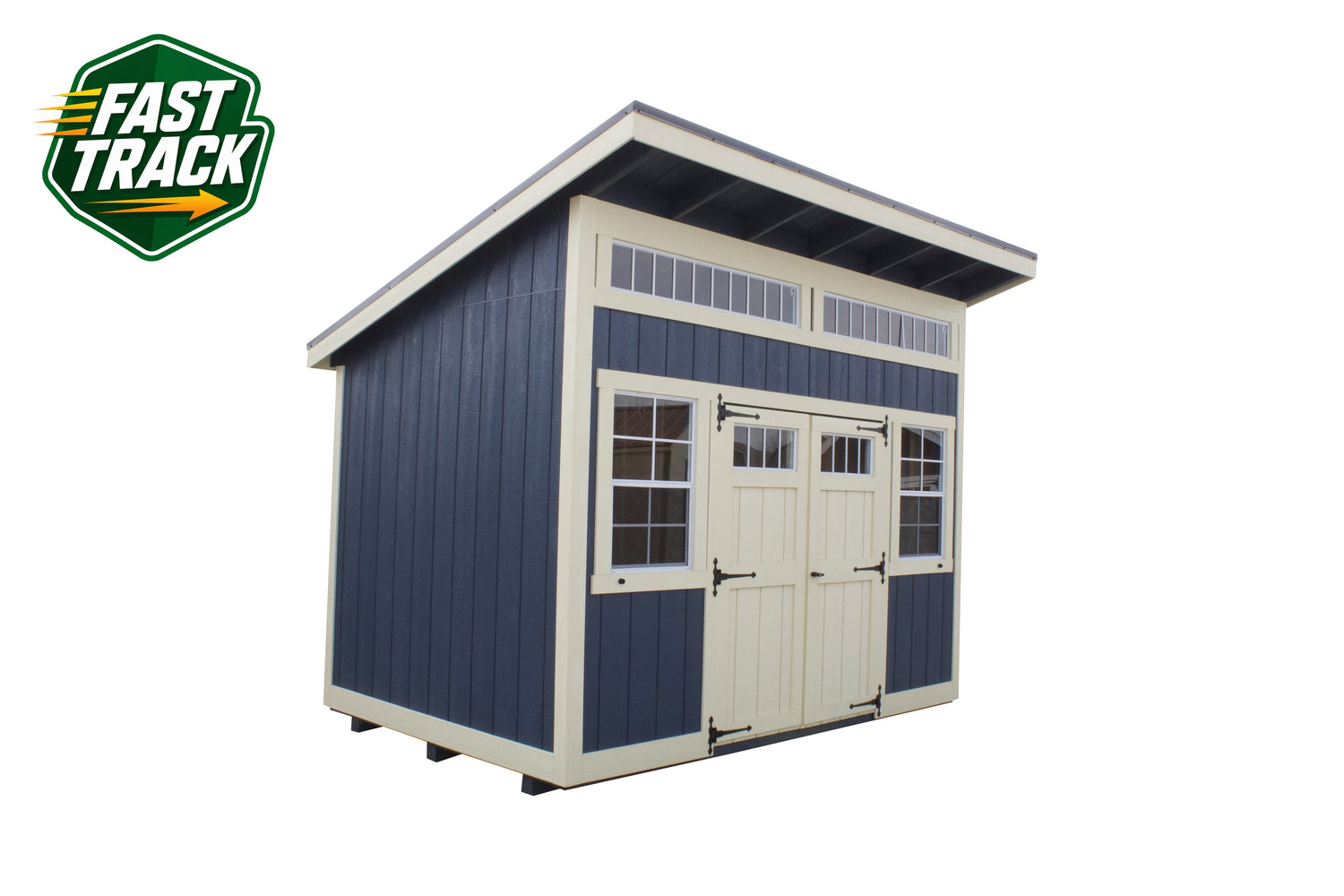 8x12 Painted Klassic Studio - Fast Track Building