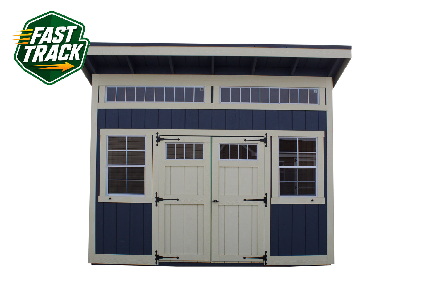 8x12 Painted Klassic Studio - Fast Track Building