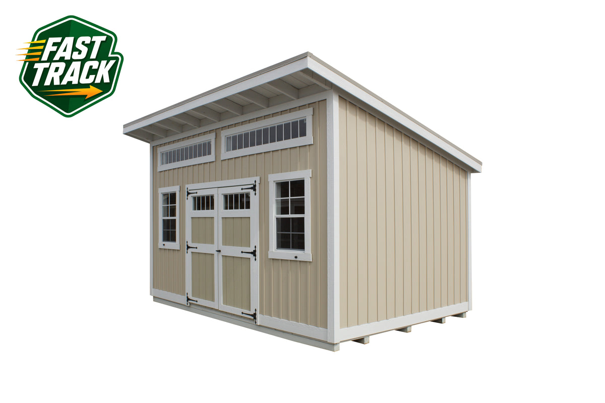 10x16 Vertical B&B Klassic Studio - Fast Track Building