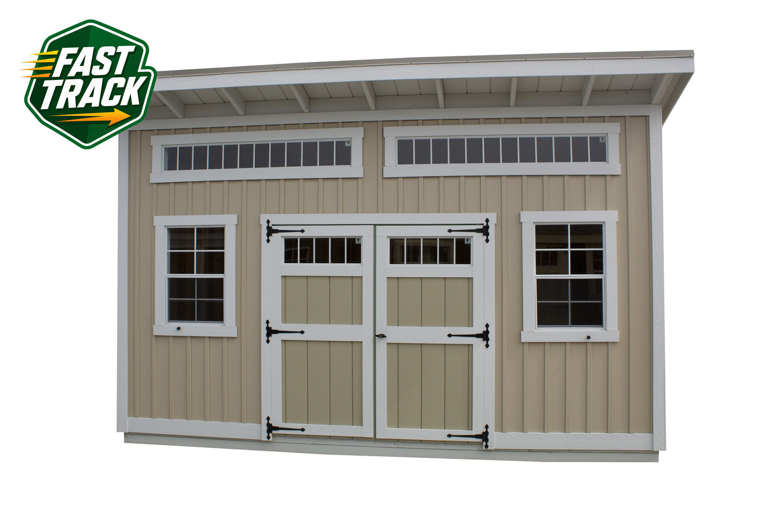 10x16 Vertical B&B Klassic Studio - Fast Track Building