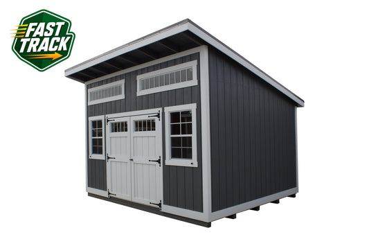 12x14 Painted Klassic Studio - Fast Track Building