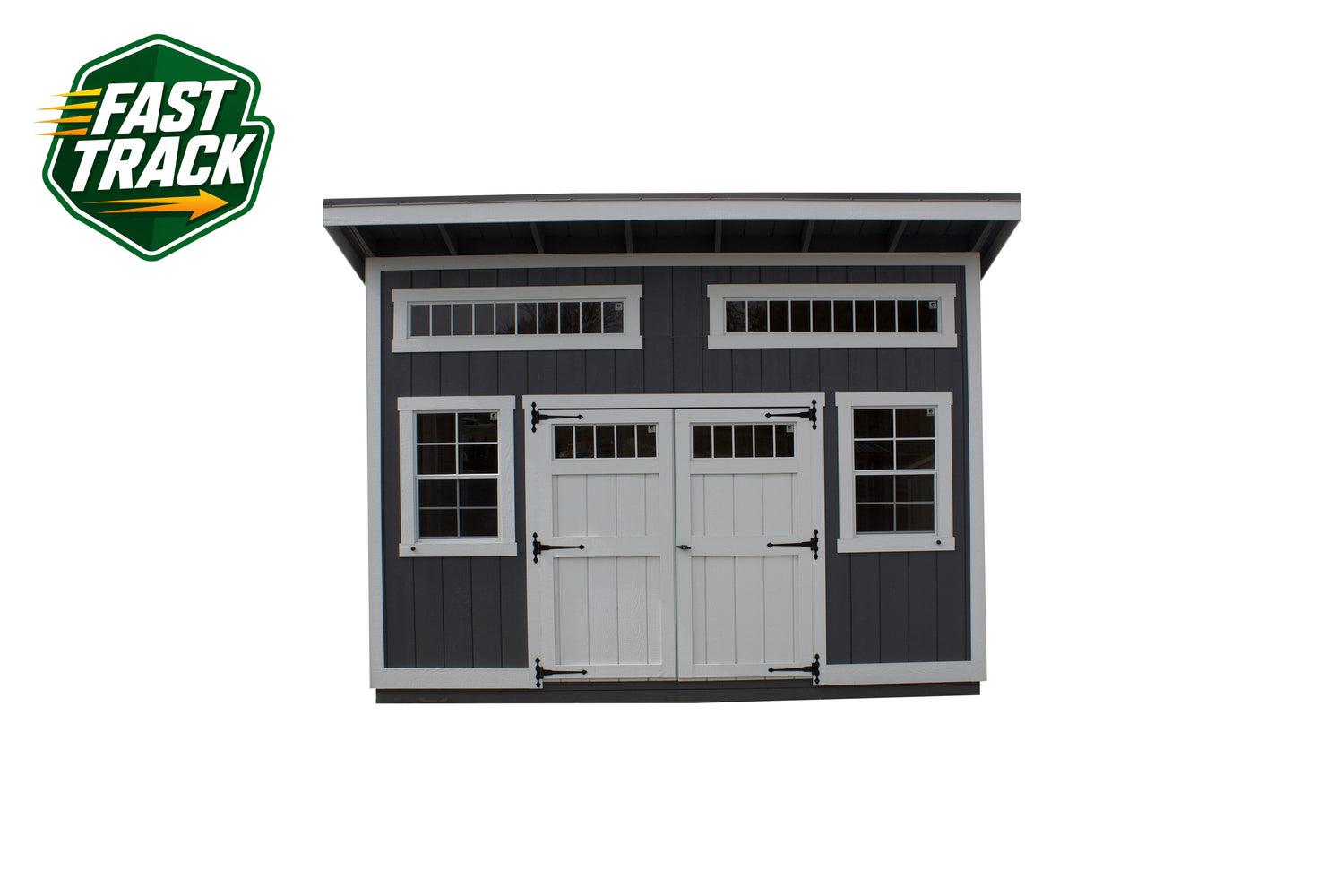 12x14 Painted Klassic Studio - Fast Track Building