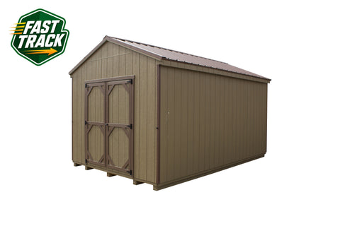 10x16 Painted Pro Series Cottage - Fast Track Building