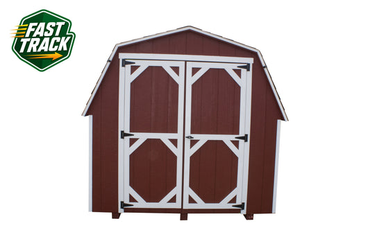 8x10 Painted 8' Pro Series - Fast Track Building