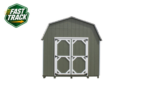 10x16 Painted 10' Pro Series - Fast Track Building