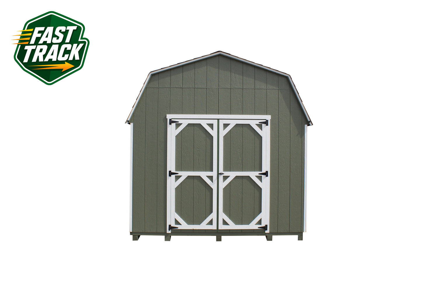 10x16 Painted 10' Pro Series - Fast Track Building