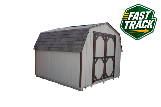 10x16 8' Painted Pro Series - Fast Track Building
