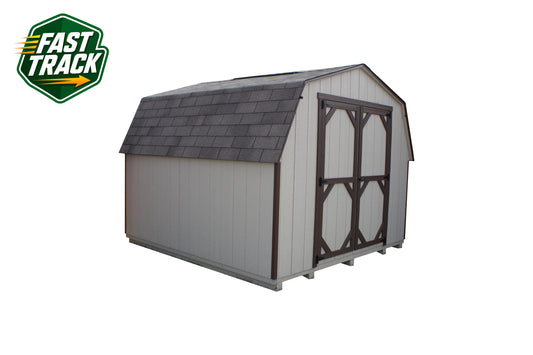 10x16 8' Painted Pro Series - Fast Track Building