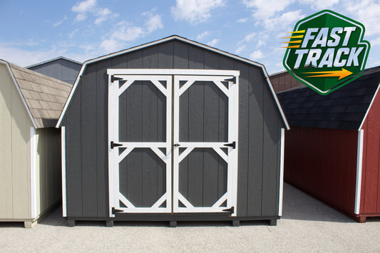 10x16 8' Painted Pro Series - Fast Track Building