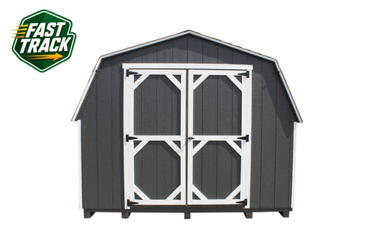 10x16 8' Painted Pro Series - Fast Track Building