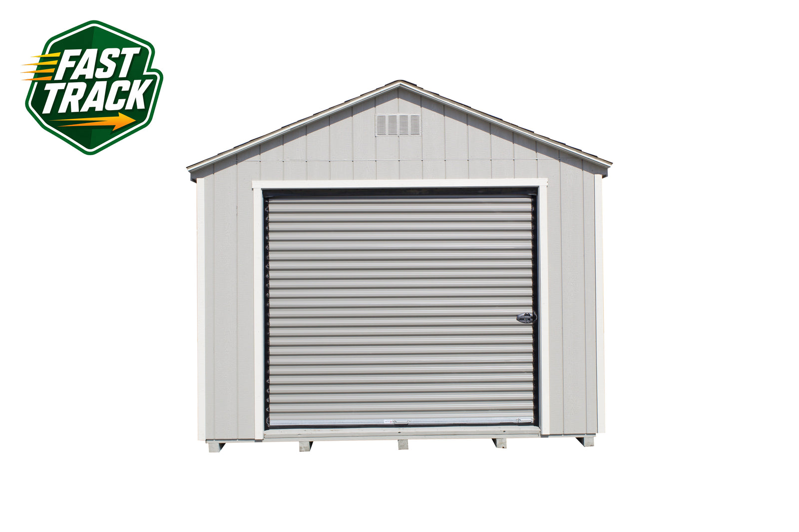 12x20 Painted Garage - Fast Track Building