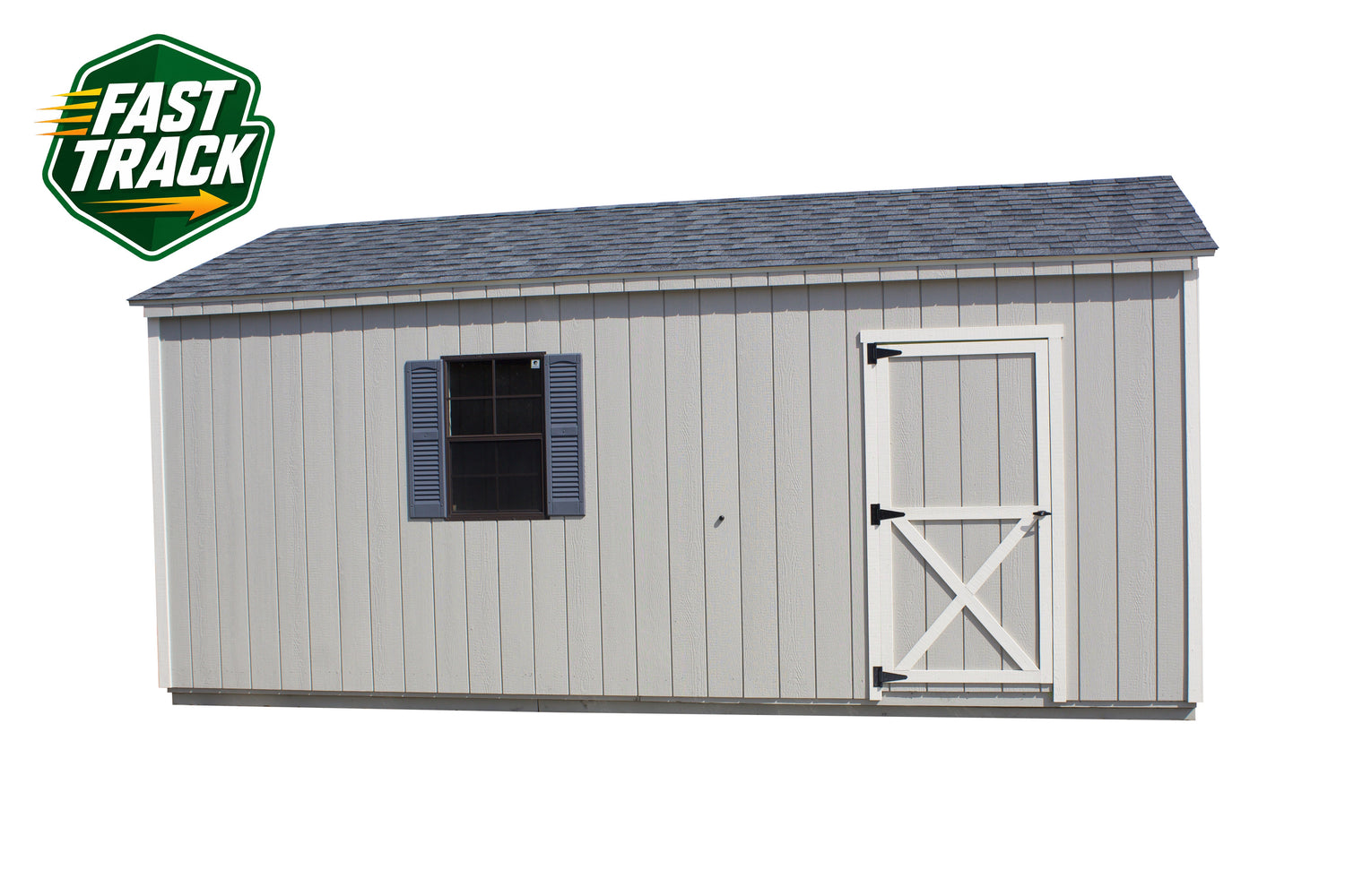 12x20 Painted Garage - Fast Track Building