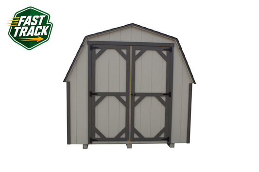 8x10 Painted 8' Pro Series - Fast Track Building