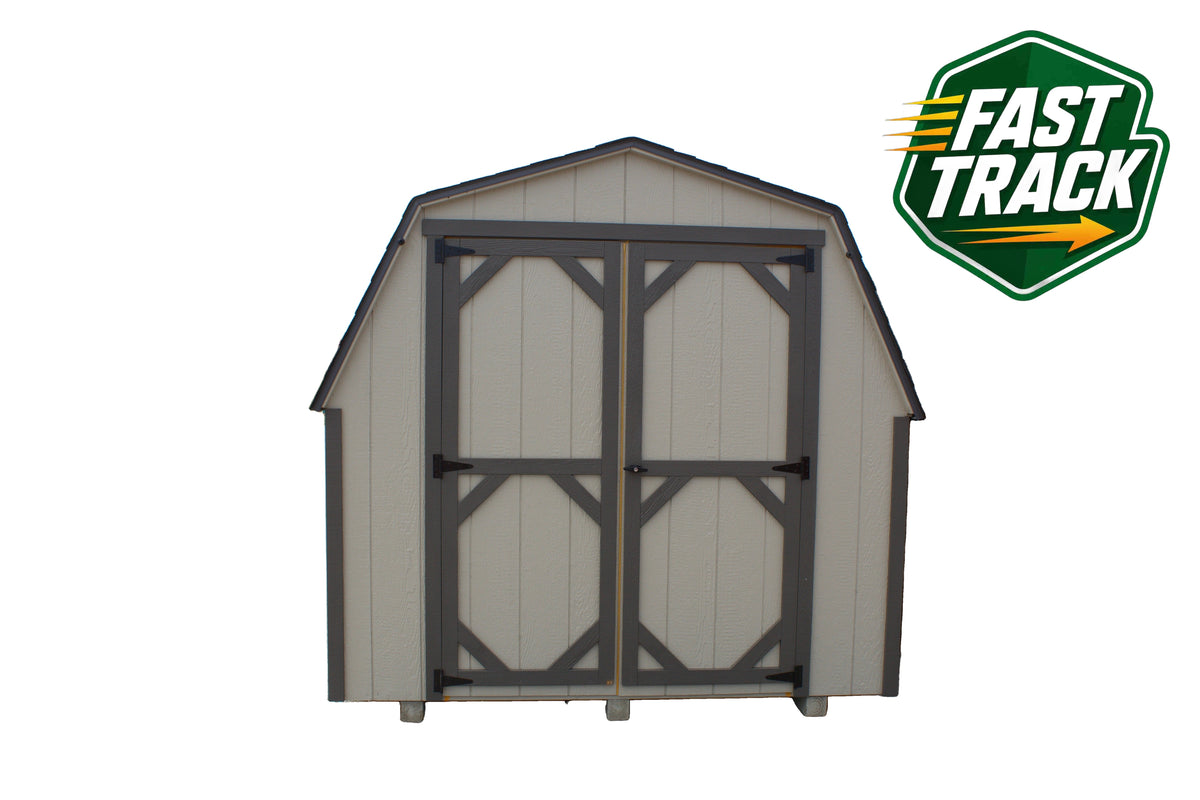 8x10 Painted 8' Pro Series - Fast Track Building