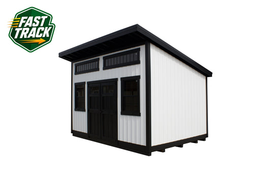 10x14 Vertical B&B Klassic Studio - Fast Track Building