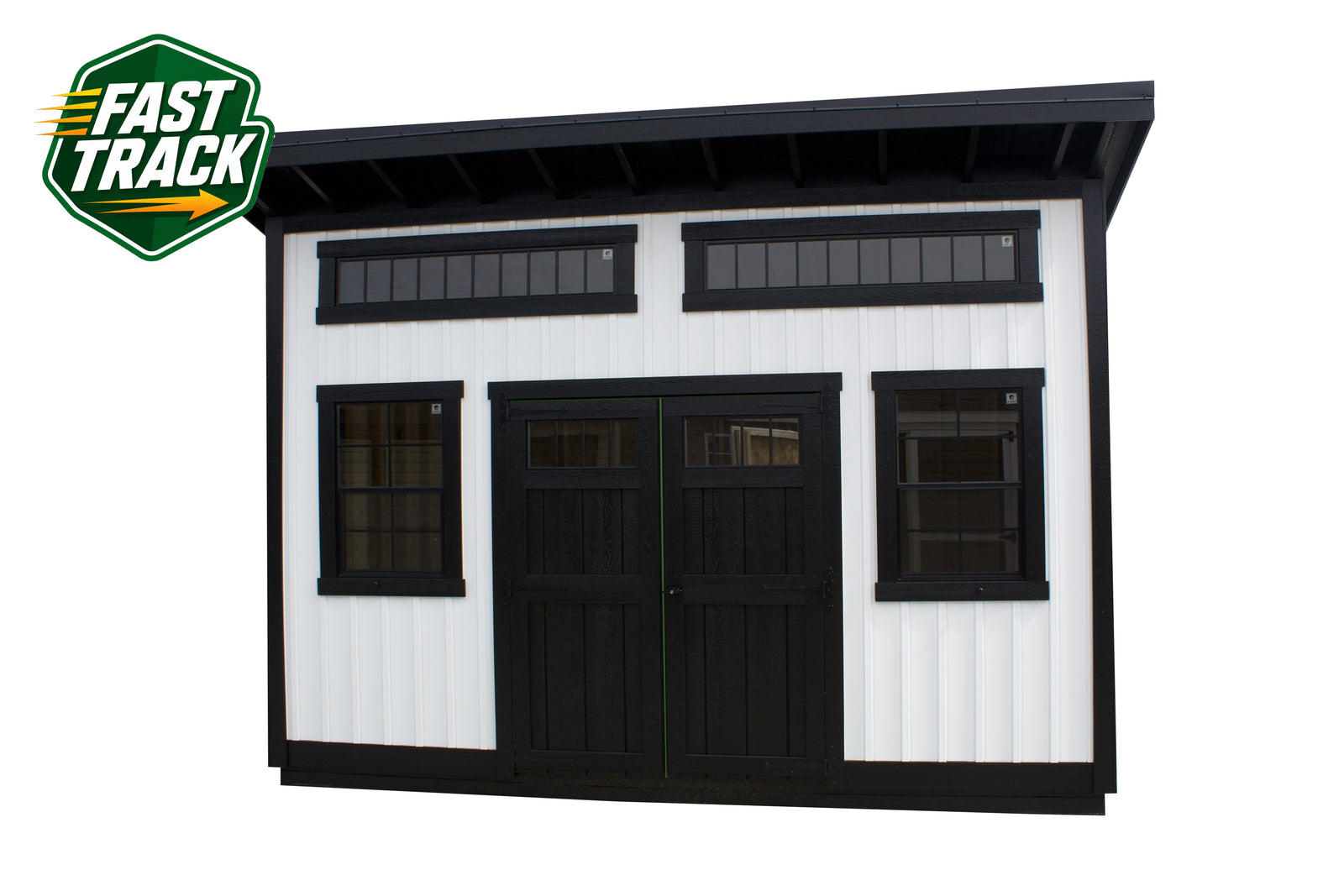 10x14 Vertical B&B Klassic Studio - Fast Track Building