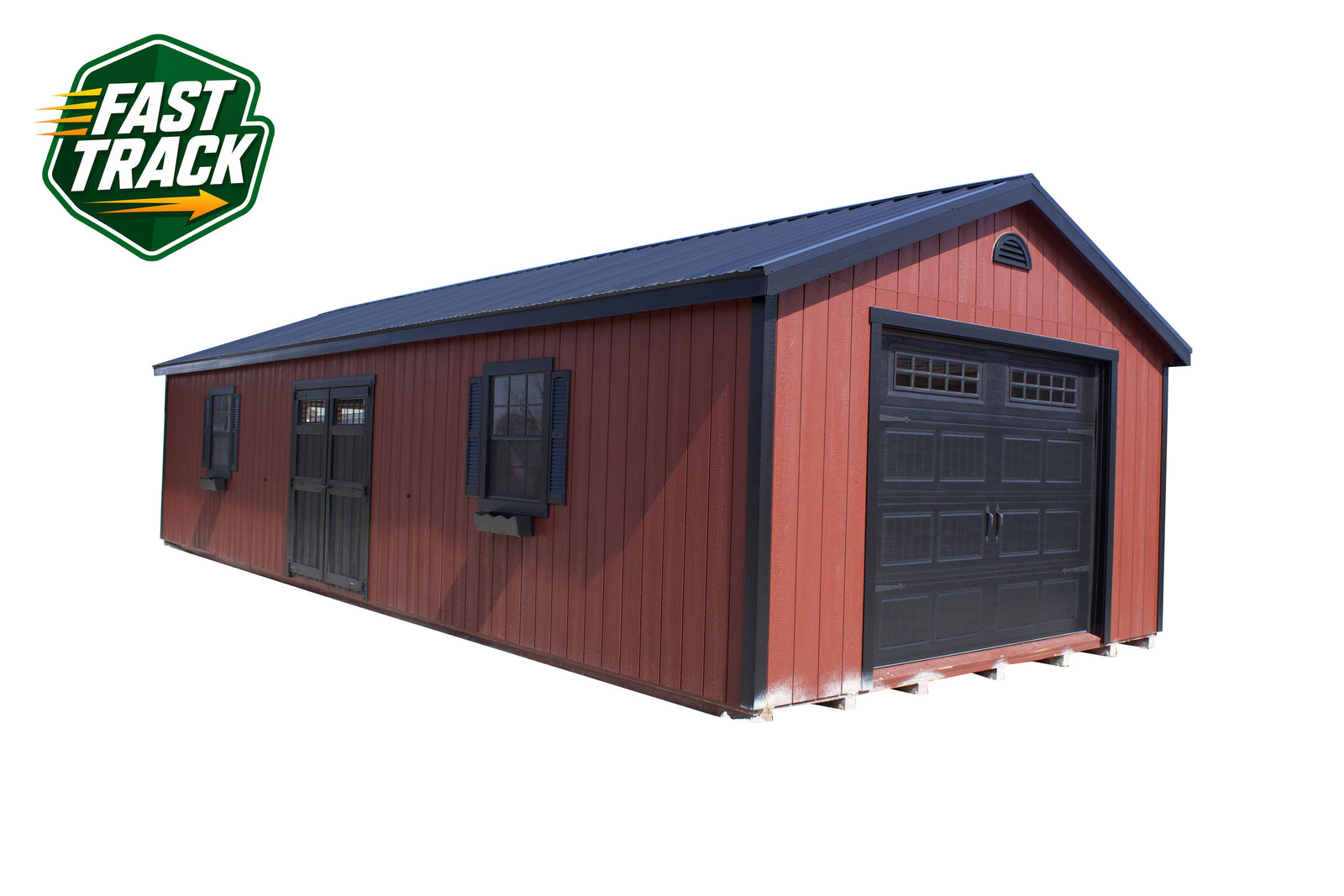16x40 Vinyl Garage - Fast Track Building