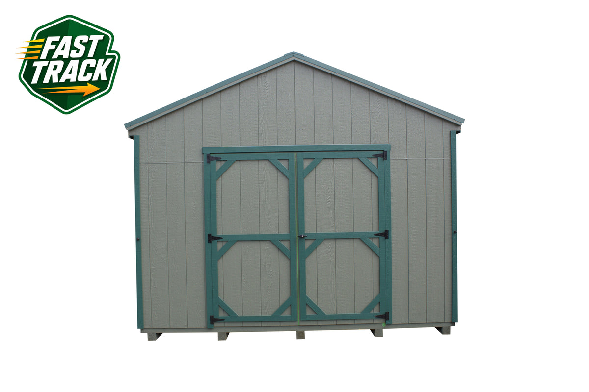 12x12 Painted Pro Series Cottage - Fast Track Building
