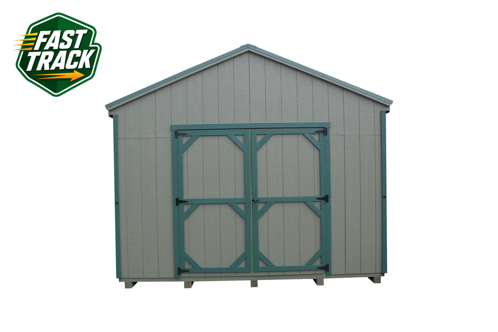 12x12 Painted Pro Series Cottage - Fast Track Building