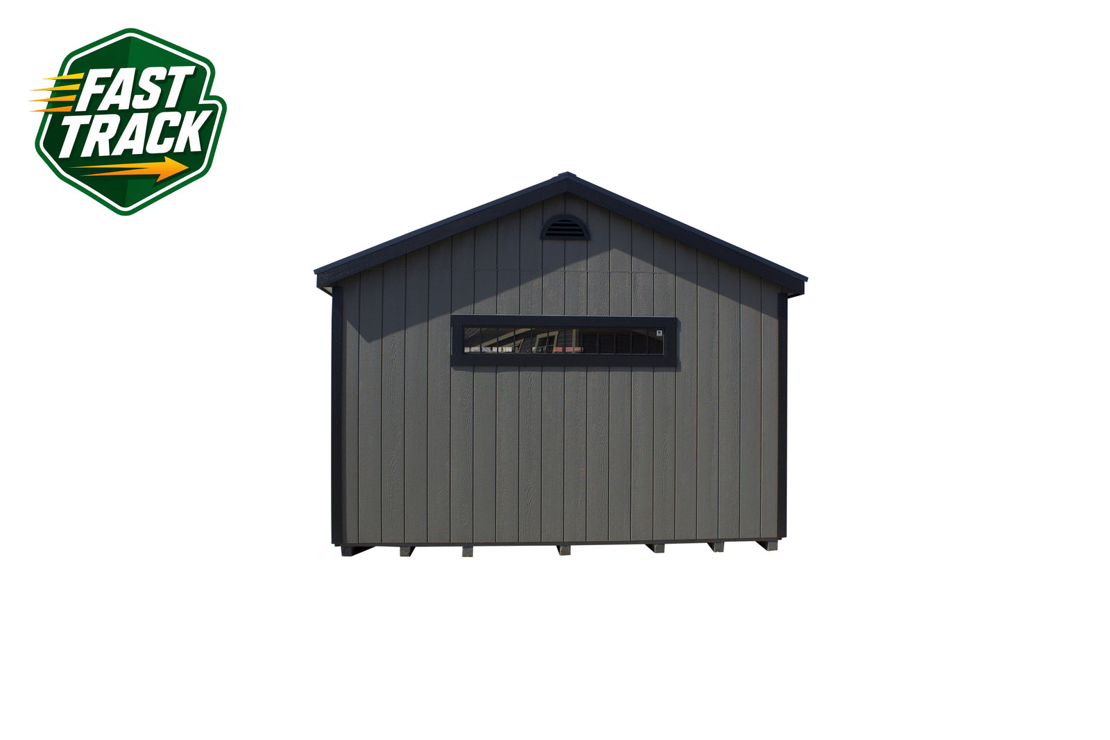 14x24 Painted Garage - Fast Track Building